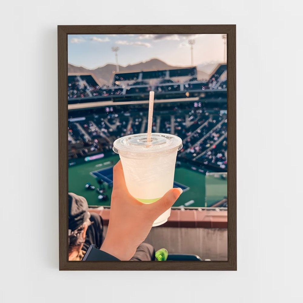 Poster Ace de la Buvette – affiche Tennis (vue 5)